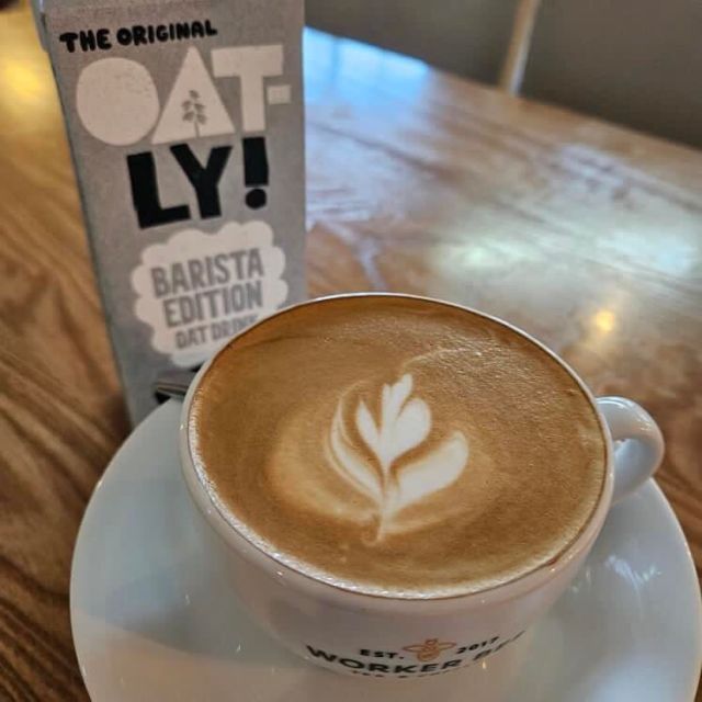 Fancy a hot drink without the caffeine or dairy? We have decaf coffee and teas, and oat milk options.