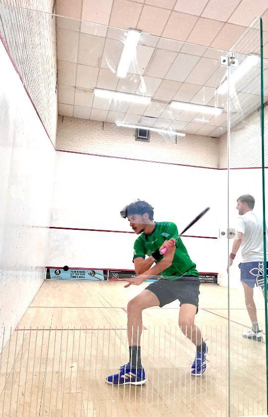 Week 2 of Div1 @nwcsquash. 
Northern 1 vs Liverpool CC 1. Court 5. 
Ali Khawas vs Cory Harding
@mattwagg vs Connor Sheen
Jules Abbas-Silvera vs Adam Pritchard

#squash #Manchester #didsbury @workerbeemcr @ollierssolicitors